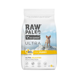 VetExpert Raw Paleo Ultra Mini Puppy sausas pašaras su kalakutiena šuniukams - Zoobaze.lt