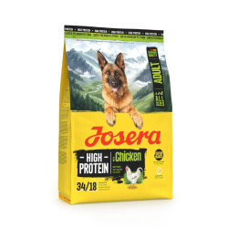 Josera High Protein Chicken sausas pašaras su paukštiena šunims - Zoobaze.lt