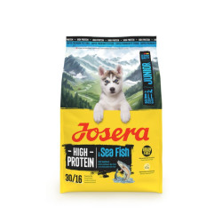 Josera High Protein Junior Sea Fish sausas pašaras su žuvimi jauniems šunims - Zoobaze.lt