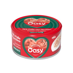 Oasy More Love konservai su vištiena ir kalakutiena katėms - Zoobaze.lt