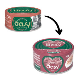 Oasy More Love konservai su tunu ir krevetėmis katėms - Zoobaze.lt