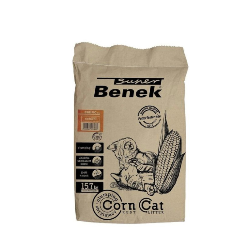 Super Benek Corn Golden kraikas katėms - Zoobaze.lt