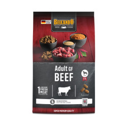 Belcando Adult Grain-Free Beef sausas begrūdis pašaras su jautiena šunims - Zoobaze.lt