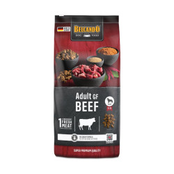 Belcando Adult Grain-Free Beef sausas begrūdis pašaras su jautiena šunims - Zoobaze.lt