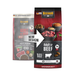 Belcando Adult Grain-Free Beef sausas begrūdis pašaras su jautiena šunims - Zoobaze.lt