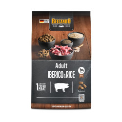 Belcando Adult Iberico & Rice sausas pašaras su kiauliena ir ryžiais šunims - Zoobaze.lt