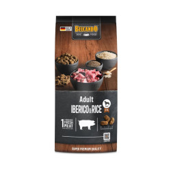 Belcando Adult Iberico & Rice sausas pašaras su kiauliena ir ryžiais šunims - Zoobaze.lt
