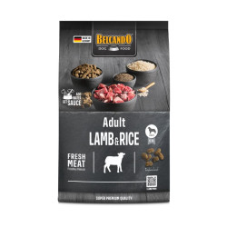 Belcando Adult Lamb & Rice sausas pašaras su ėriena ir ryžiais suaugusiems šunims - Zoobaze.lt