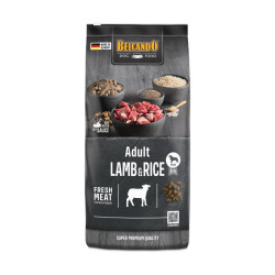 Belcando Adult Lamb & Rice sausas pašaras su ėriena ir ryžiais suaugusiems šunims - Zoobaze.lt