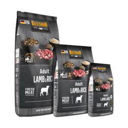 Belcando Adult Lamb & Rice sausas pašaras su ėriena ir ryžiais suaugusiems šunims - Zoobaze.lt