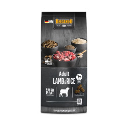 Belcando Adult Lamb & Rice sausas pašaras su ėriena ir ryžiais suaugusiems šunims - Zoobaze.lt