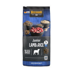 Belcando Junior Lamb & Rice sausas pašaras su ėriena jauniems šunims - Zoobaze.lt
