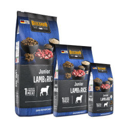 Belcando Junior Lamb & Rice sausas pašaras su ėriena jauniems šunims - Zoobaze.lt