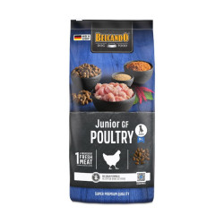 Belcando Junior Grain-Free Poultry sausas begrūdis pašaras su naminių paukščių mėsa jauniems šunims - Zoobaze.lt