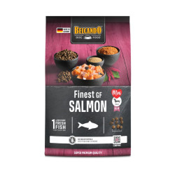 Belcando Finest Grain-Free Salmon sausas begrūdis pašaras su lašiša šunims - Zoobaze.lt