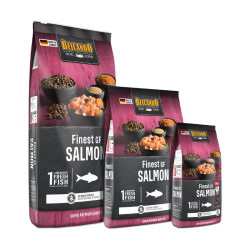 Belcando Finest Grain-Free Salmon sausas begrūdis pašaras su lašiša šunims - Zoobaze.lt