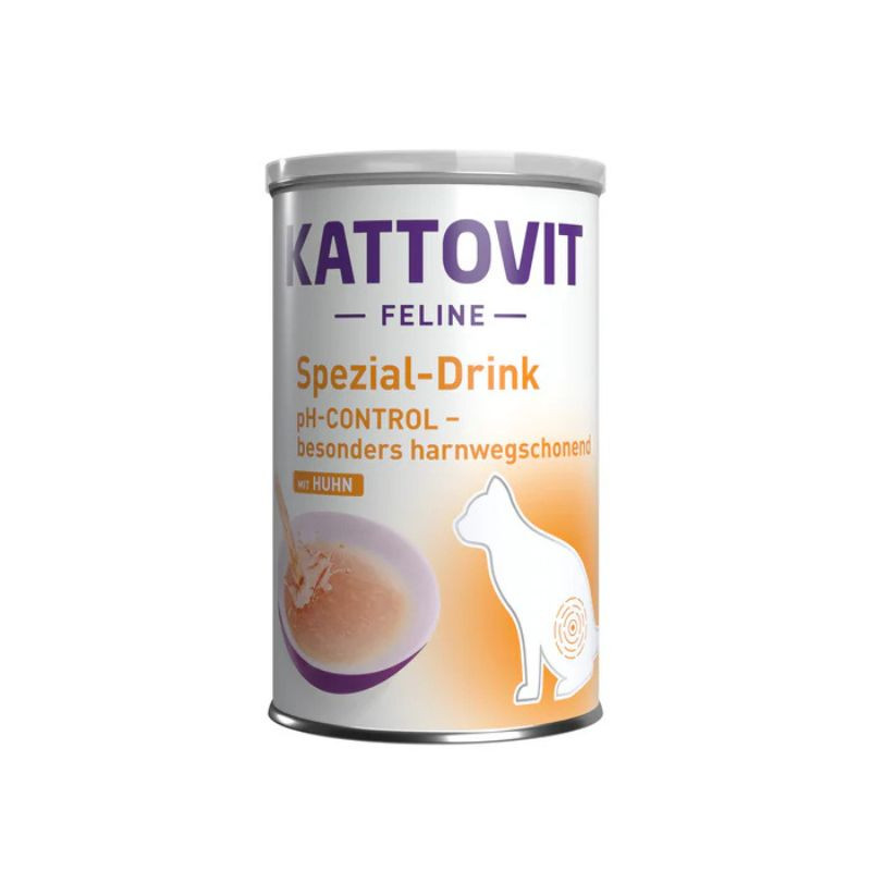 Kattovit Feline Catdrink Ph-Control su vištiena katėms - Zoobaze.lt