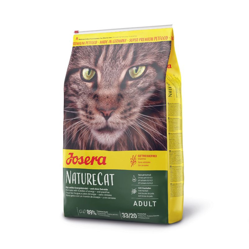 Josera NatureCat begrūdis sausas pašaras katėms 4,25 kg - Zoobazė.lt