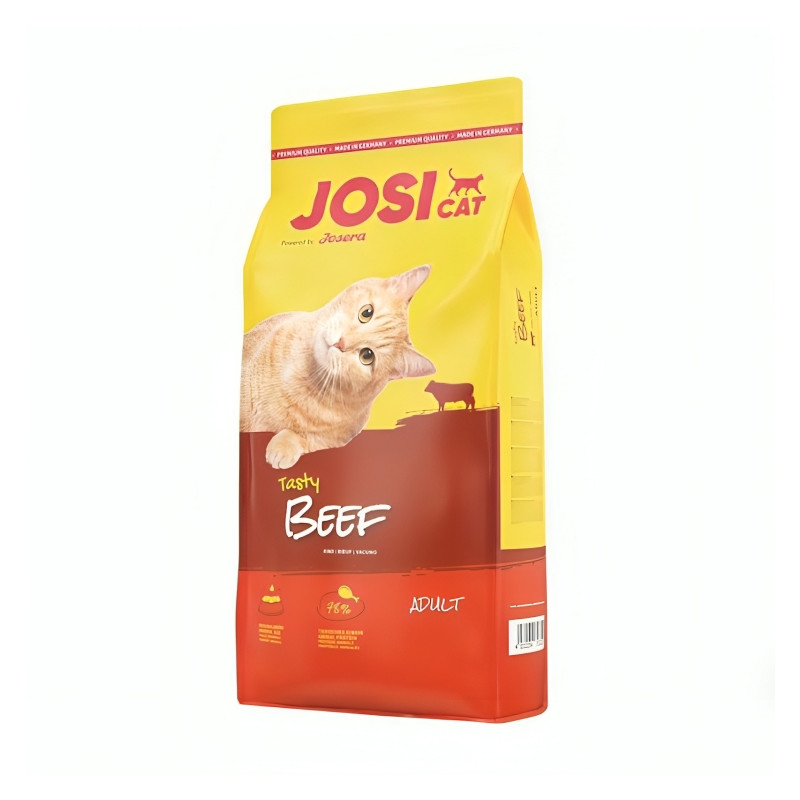 JosiCat Tasty Beef sausas pašaras katėms 18 kg - Zoobazė.lt