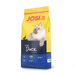 JosiCat Crispy Duck sausas pašaras su antiena katėms 18 kg - Zoobazė.lt