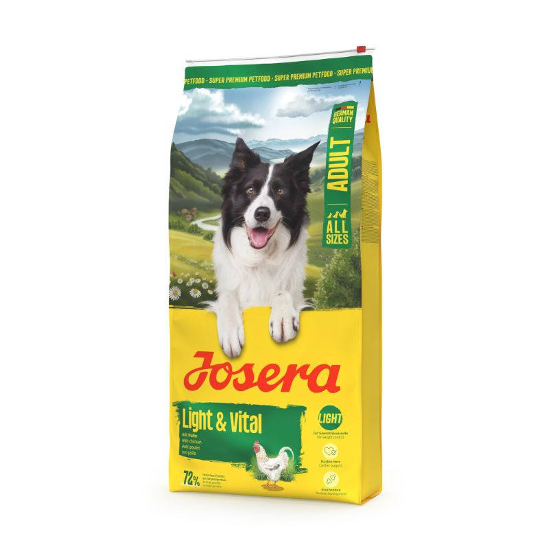 Josera Light & Vital sausas pašaras svorio mažinimui šunims 12,5 kg - Zoobazė.lt