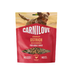 Carnilove Crunchy skanėstai su strutiena ir gervuogėmis šunims - Zoobazė.lt