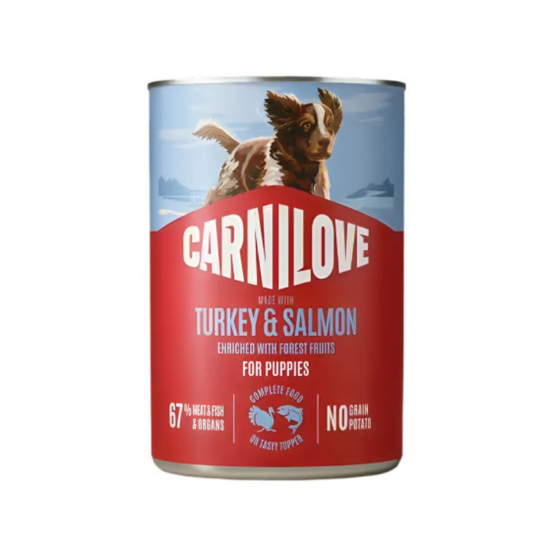 Carnilove Paté paštetas su lašiša ir kalakutiena šuniukams - Zoobazė.lt