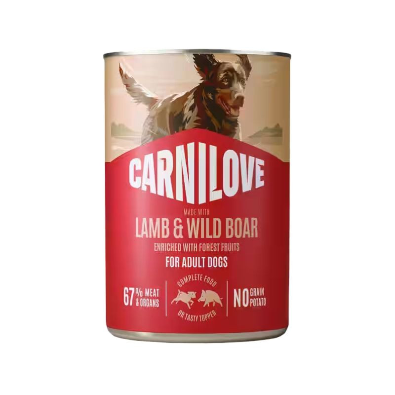 Carnilove Paté paštetas su ėriena ir šerniena šunims - Zoobazė.lt