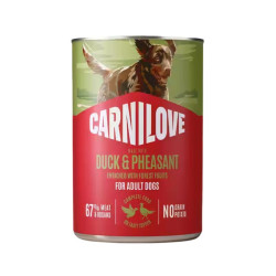 Carnilove Paté paštetas su antiena ir fazaniena šunims -Zoobazė.lt