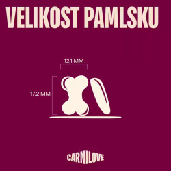 Carnilove Crunchy skanėstai su antiena ir avietėmis katėms - Zoobazė.lt