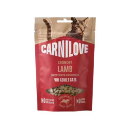 Carnilove Crunchy skanėstai su ėriena ir gervuogėmis katėms - Zoobazė.lt