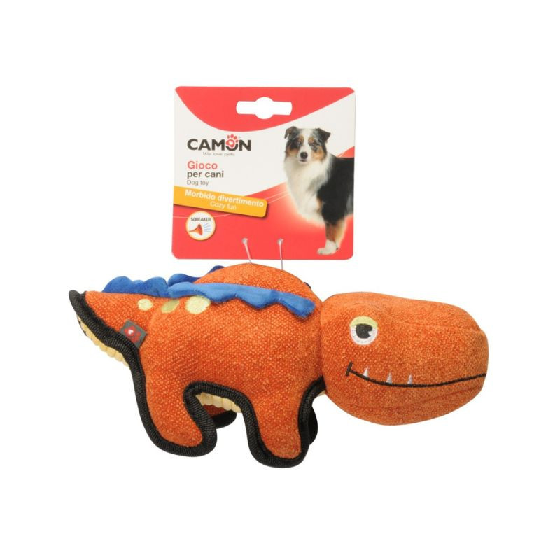 Camon Gioco Cane pliušinis dinozauras žaislas šunims