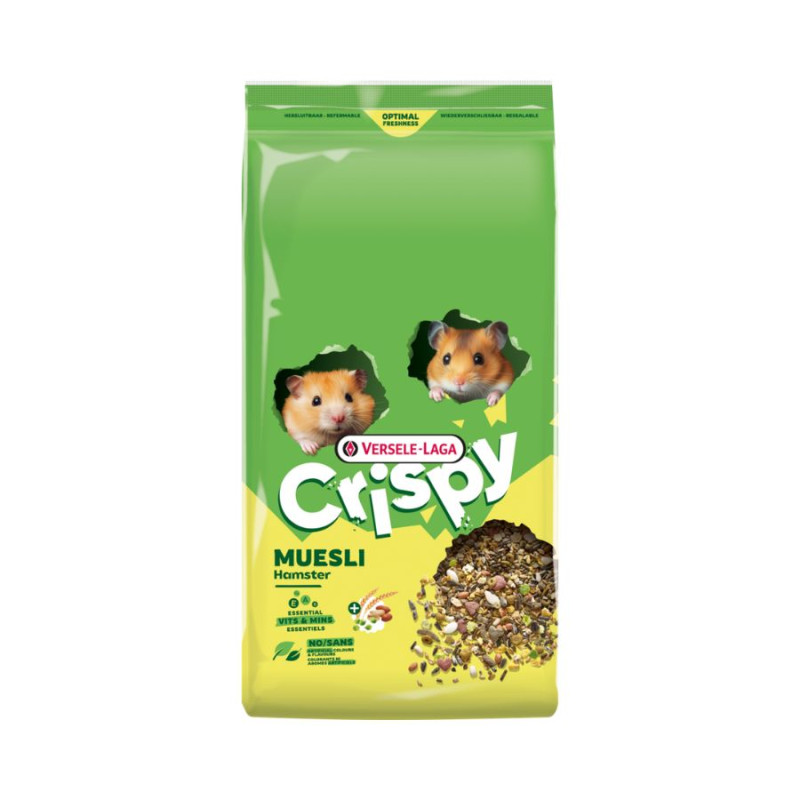 Versele-Laga Crispy pašaras žiurkėnams - Zoobazė.lt