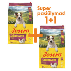 Josera Mini sausas pašaras su vištiena ir ryžiais mažų veislių šunims