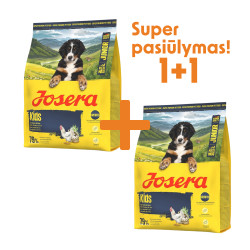 Josera Kids sausas pašaras su paukštiena šuniukams