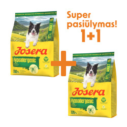 Josera Hypoallergenic sausas pašaras su vabzdžiais jautriems šunims