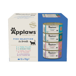 Applaws Cat Fish Multipack konservų rinkinys katėms