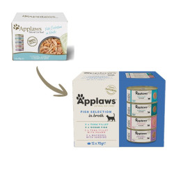 Applaws Cat Fish Multipack konservų rinkinys katėms