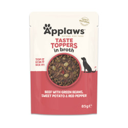 Applaws Taste Toppers sauso pašaro pagardas su jautiena ir daržovėmis sultinyje šunims