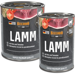 Belcando Lamb konservai su ėriena, ryžiais ir pomidorais šunims