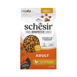 Schesir Monoprotein sausas pašaras su vištiena katėms 1,5 kg