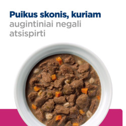 Hill's PD Canine GIBiome Stew konservai su vištiena ir morkomis šunims, 354 g - Zoobazė.lt