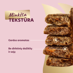 Delickcious Yummy Paws skanėstai su jautiena ir moliūgais šunims - Zoobaze.lt