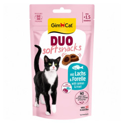 GC Duo Soft skanėstai su lašiša ir upėtakiu katėms