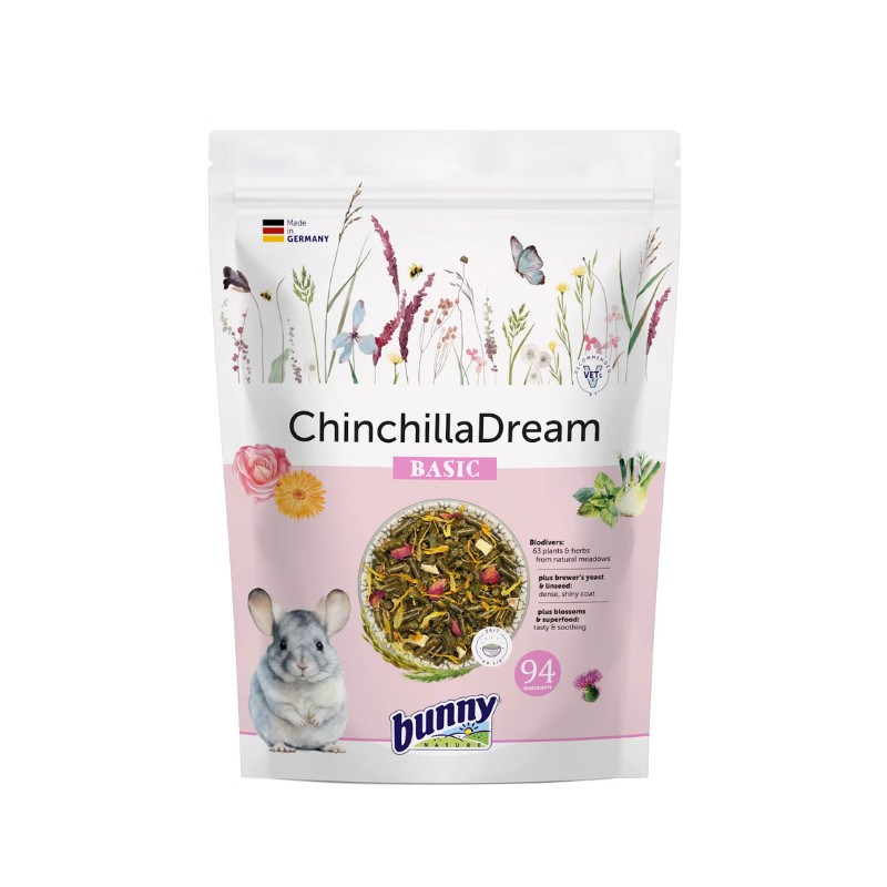 Bunny Chinchilla Dream Basic pašaras šinšiloms