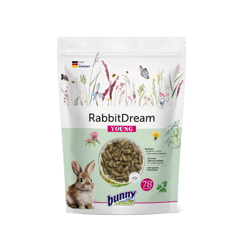 Bunny Rabbit Dream Young pašaras jauniems triušiams
