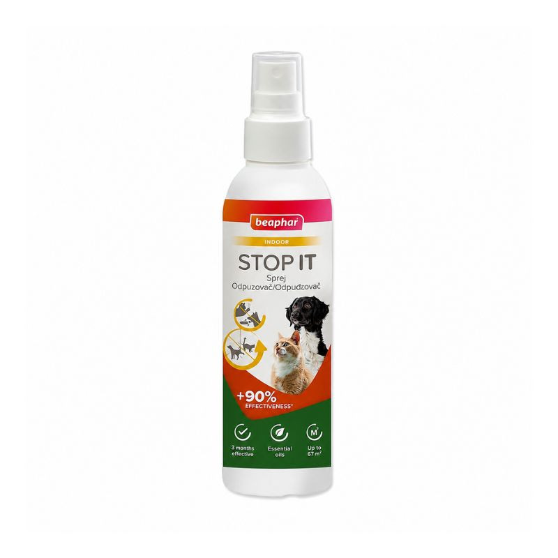 Beaphar Stop it spray atbaidomasis purškalas katėms ir šunims, 200 ml