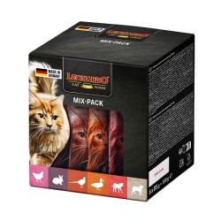 Leonardo Mix-Pack guliašų rinkinys katėms 6x85 g