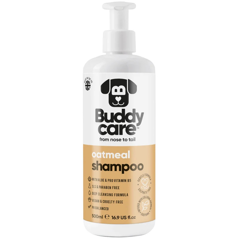 Buddycare Oatmeal šampūnas šunims, 500 ml