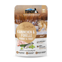 Tundra Cat konservai su triušiena ir upėtakiu katėms, 85 g